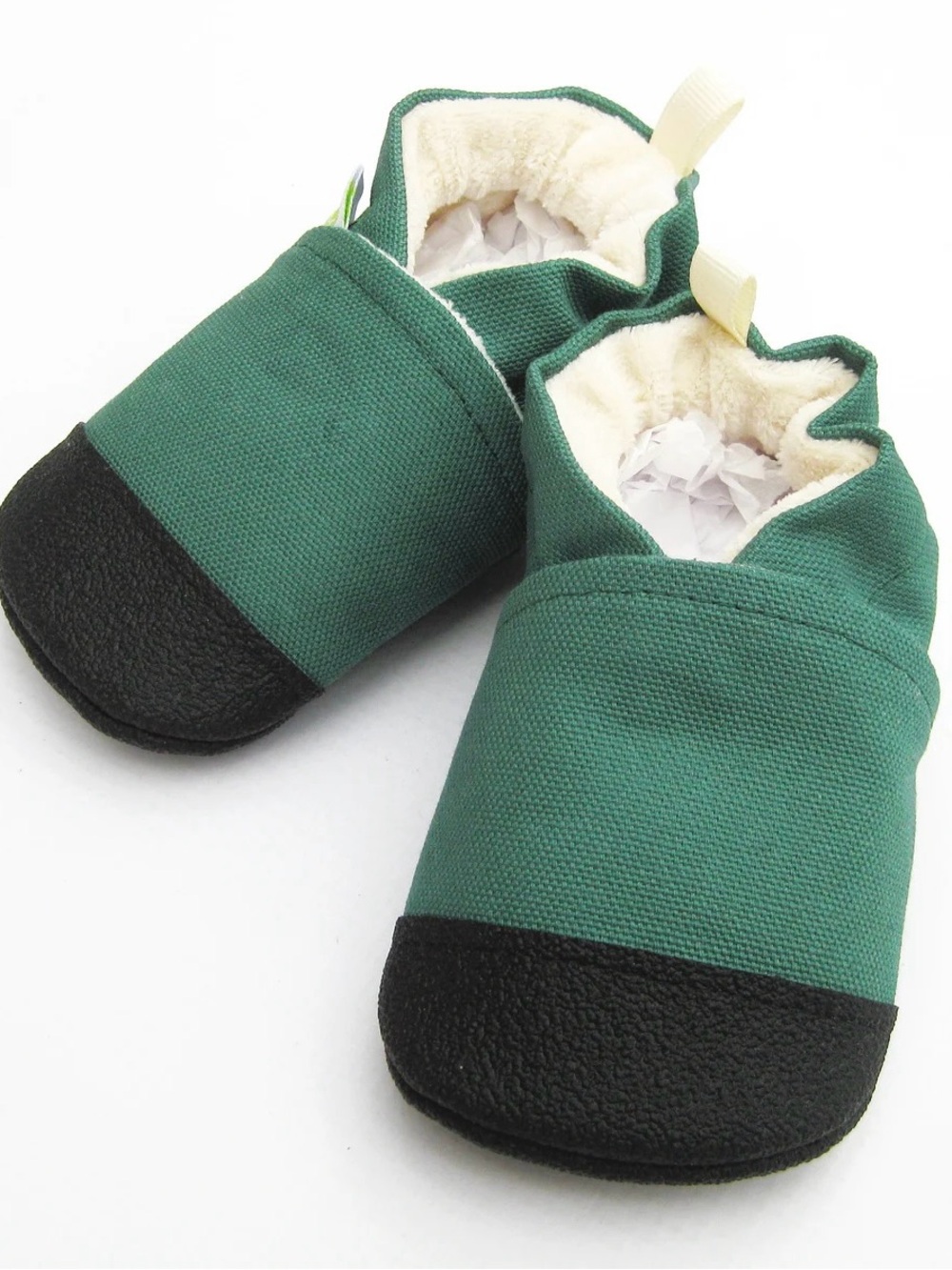 Organic Canvas Baby Shoes: Vegan Non-Slip Toddler First Walkers